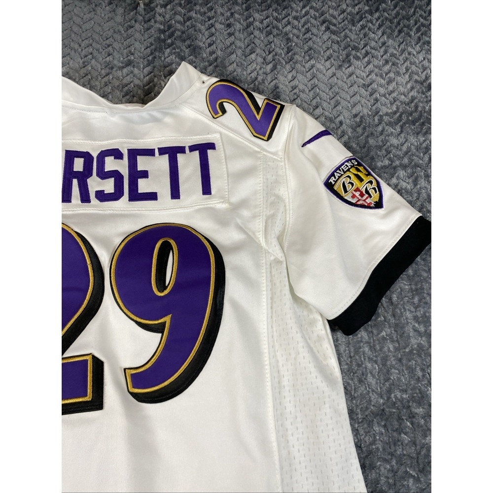 NFL Baltimore Ravens Justin Forsett 29 Nike White Sewn Jersey Women's Medium - Picture 10 of 10